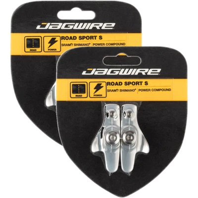 Pack de 2 Pastillas de Freno Jagwire Road Sport S SRAM o Compatible Plateadas Foto 1 de 2