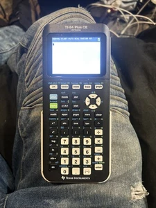 Texas Instruments TI-84 Plus CE TI 84 Graphing Calculator - Black - Picture 1 of 4