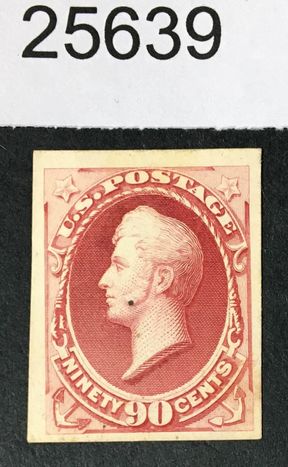 MOMEN: US # 166P4 PLATE PROOF ON CARD CAT. $40 LOT #25639 - Image 1 of 2