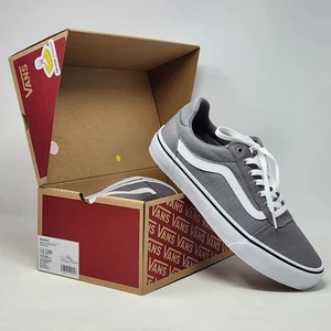 VANS Ward DX Frost Gray Ripstop Canvas Shoe Men's 10.5 BRAND NEW WITH BOX - Picture 1 of 24