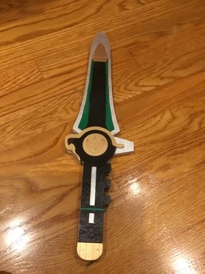 Mighty Morphin Power Rangers Legacy Dragon Dagger HANDMADE WOOD - Image 1 of 4