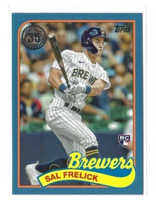 2024 Topps Series 1 #89B-9 Sal Frelick RC Blue Paralell Color Match - Bild 1 von 2