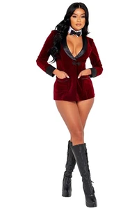 Roma Playboy Smoke Lounge Madam Adult Women Costume Pb141 - Picture 1 of 4