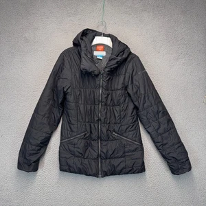 Columbia Thermal Coil Jacke Damen Medium schwarz Kapuze Puffer Outdoor warm - Bild 1 von 11