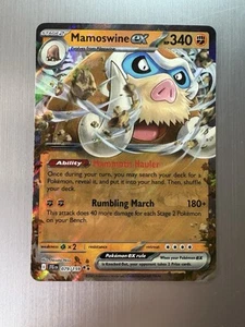 Mamoswine EX 079/159 Pokemon TCG: Sv09: Journey Together - Double Rare Holo - Picture 1 of 2