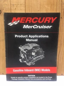Nuevo de lote antiguo Mercury MerCruiser 2001 manual de aplicaciones de producto - modelos MIE internos de gasolina - Imagen 1 de 7