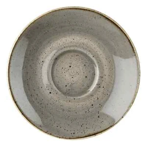 CHURCHILL STONECAST CAPPUCCINO GREY SAUCER(SPGSCSS1)(15.5cm/6") - Picture 1 of 1