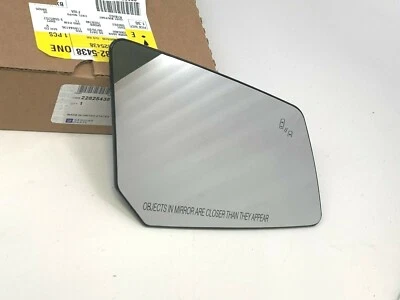 Espejo retrovisor lateral de vidrio para pasajero GMC Acadia Chevrolet Traverse 13-17 OEM Foto 1 de 3