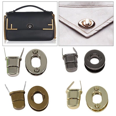 ARTANDCRAFTSUK Oval Twist Schloss Tasche Schutzhülle Haken Schnalle Verschluss Für Handtaschen