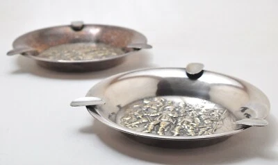 Cenicero holandés de plata a juego con dos Holanda Foto 1 de 4