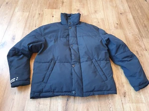 Jack & Jones men's black puffer winter jacket size M - Picture 1 of 8