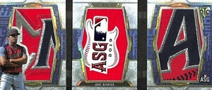 2020 Topps Triple Threads Jumbo All Star Patch #ASIP-JB Jose Berrios #1/1