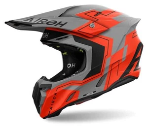 Off-Road Helmet Airoh TWIST 3 DIZZY Orange Fluo Matt - Picture 1 of 4