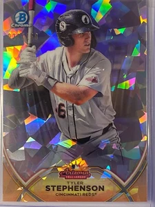 Tyler Stephenson 2020 Bowman Chrome Atomic Refractor #'d /150 #AFL-TS Reds - Bild 1 von 2