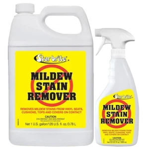 StarBrite Mold & Mildew Stain Remover 1 Gal + 22oz Spray Cleaner Removes Stains - Picture 1 of 6