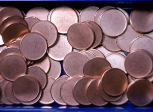 ERROR EN BLANCO UN Centavo Lincoln BU Moneda UNStruck 1 Moneda LOTE ENVÍO GRATUITO - Imagen 1 de 3