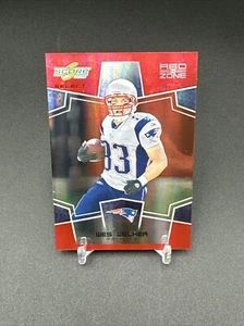 2008 Score Select Red Zone /30 Wes Welker #185 SSP SO HTF RARE Patriots - Picture 1 of 4