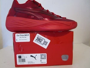 Sneaker da basket Puma Stewie 2 Ruby Team da donna Breanna Stewart rosso/rosso taglia 7 - Foto 1 di 6