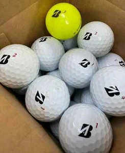 24 Bridgestone Tour BX Used Golf Balls 4A/5A Near Mint/Mint - Picture 1 of 2