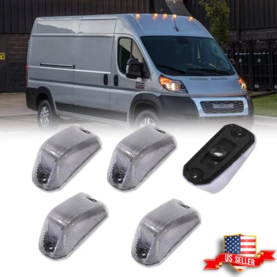 For 14-2023 Ram ProMaster 1500 2500 3500 5PC OEM Cab Roof Marker Running Lights - Image 1 of 4