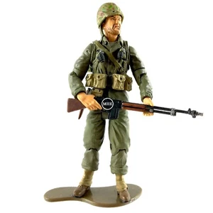 1:18 21st Century Toys Ultimate Soldier USMC WWII US Marine Corps BAR Gunner - Imagen 1 de 4