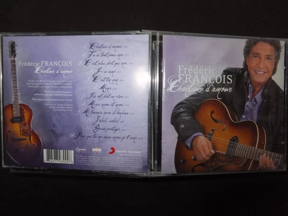 CD FREDERIC FRANCOIS / CHANTEUR D'AMOUR / - Photo 1/1