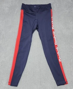 Reebok, Leggings Speedwick, Mujer Talla Grande, Color Rojo/Azul, Logotipos, Nuevo Sin Etiquetas - Imagen 1 de 5