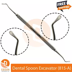 Cuchara quirúrgica excavadora 815-A cuchara de doble extremo herramientas endo restauradoras de 1,2 mm - Imagen 1 de 2
