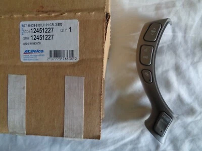 通用 12451227 2004 2005 凯迪拉克 DEVILLE SEVILLE CRUISE 控制开关全新原始设备制造商 — 第 1/3 张图片