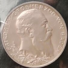 Серебряные монеты 3 марки Империи Германского рейха 1871-1945 г. Friedrich