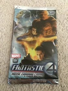 2005 Upper Deck FANTASTIC FOUR Marvel Movie Comic UNOPENED PACK Sealed Brand New - Picture 1 of 8