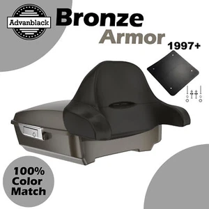 Paquete envolvente para 97+ Harley/Softail BRONZE ARMOR Rushmore Chopped Tour Pak - Imagen 1 de 12