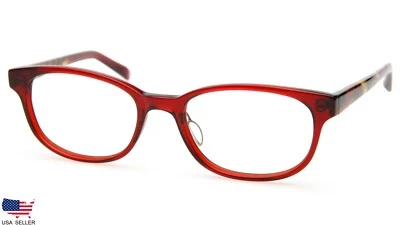 NEW PRODESIGN DENMARK 1739-1 c.4032 RED EYEGLASSES 51-18-135 (DEMO LENS MISSING) - Image 1 of 4