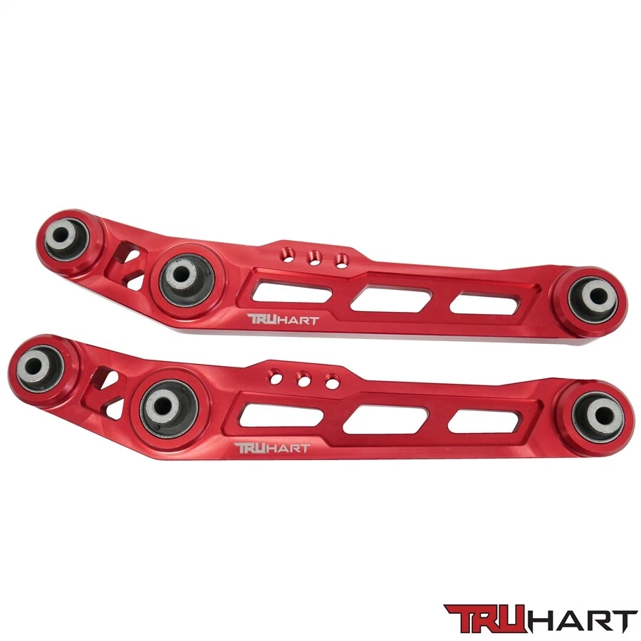 Kit de braço de controle inferior traseiro anodizado TRUHART VERMELHO para 90-01 Acura Integra DA DC - Imagem 1 de 1