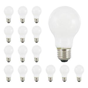 SYLVANIA TruWave A19 LED Light Bulb, 60W = 13W, 5000K, Daylight, Dimmable, 16 Pk