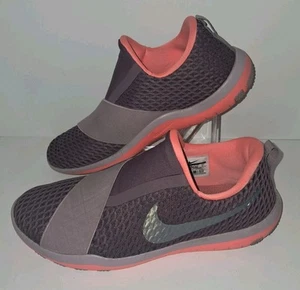 Nike Free Connect Slipper 843966-500 Damengröße 10 lila orange - Bild 1 von 9