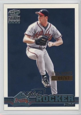 2000 Pacific Paramount Platinum Blue /67 John Rocker #26 - Image 1 of 2