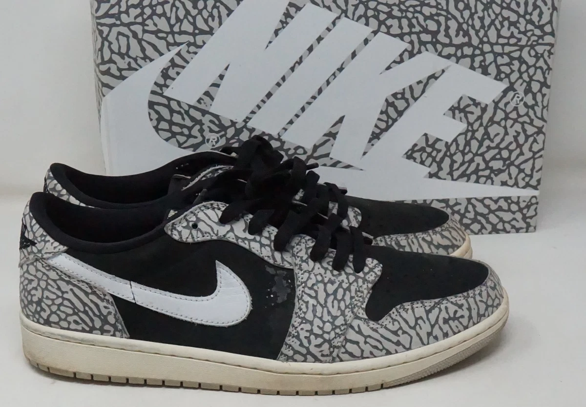 Jordan 1 Retro OG Low Black Cement for Sale | Authenticity