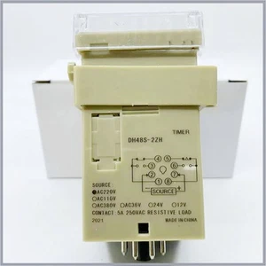 Omron Relais DH48S-1Z DH48S-2ZH DH48S-S-2Z DH48S-1Z-QD DC12V 24V AC110V 220V 380V - Bild 1 von 7