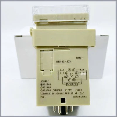 Omron relay DH48S-1Z DH48S-2ZH DH48S-S-2Z DH48S-1Z-QD DC12V 24V AC110V 220V 380V - Image 1 of 4