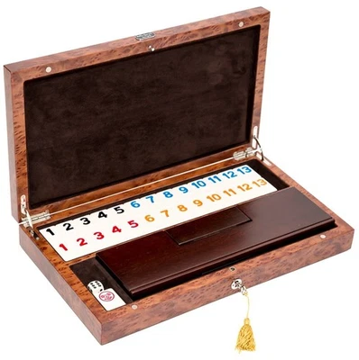 The Bellagio Luxury Rummy Cambor Games Set from Ital - Image 1 of 4
