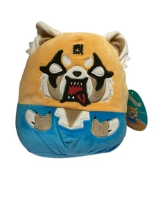 Squishmallows Sanrio Aggretsuko with Rage Expression 8-in Plush New With Tag - Picture 1 of 2