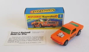 Promotional Matchbox Superfast No. 8, Wild Cat Dragster, - Superb Mint Condition - Picture 1 of 15