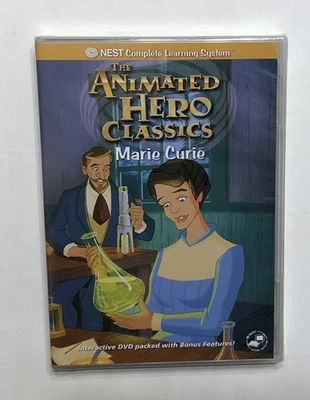THE ANIMATED HERO CLASSICS MARIE CURIE DVD INTERACTIVE NEST LEARNING 2005 - Image 1 of 2