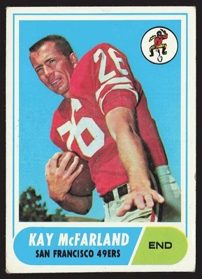 1968 Topps #113 Kay McFarland RC - Image 1 of 2