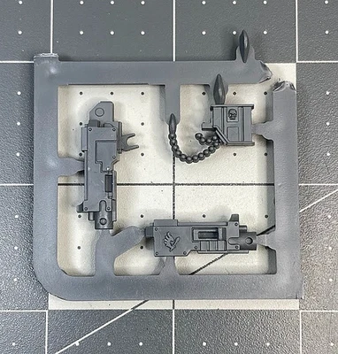 40K Ravenwing LAND SPEEDER TWIN LINKED HEAVY BOLTER Assembly sprue GW bits BA25 - Image 1 of 2