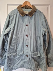 VTG L.L. Bean Original Field Coat WY22 Lined Barn Chore Jacket Womens XL - Picture 1 of 13