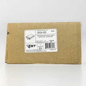 Edwards EST SIGA-SD Photoelectric Smoke Duct Detector - Picture 1 of 2