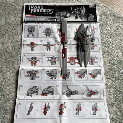 Transformers Dark of the Moon Leader Class: Sentinel Prime Manual y Armas Foto 1 de 4