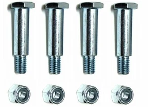 4 pernos y tuercas de bloqueo para Craftsman, Husqvarna 4898H, 532004898 MTD 738-0373 - Imagen 1 de 1